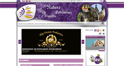 Desktop Screenshot of payssaintpourcinois.com